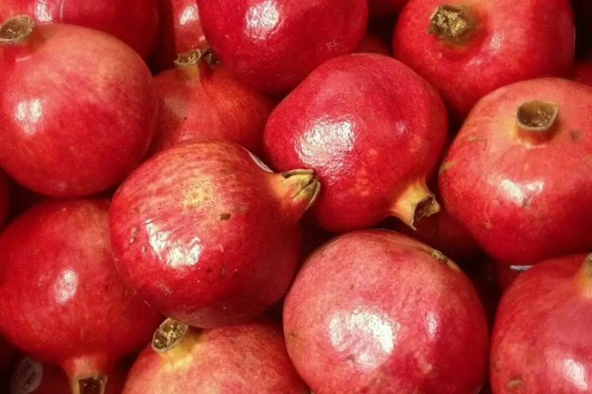 Fresh pomegranates