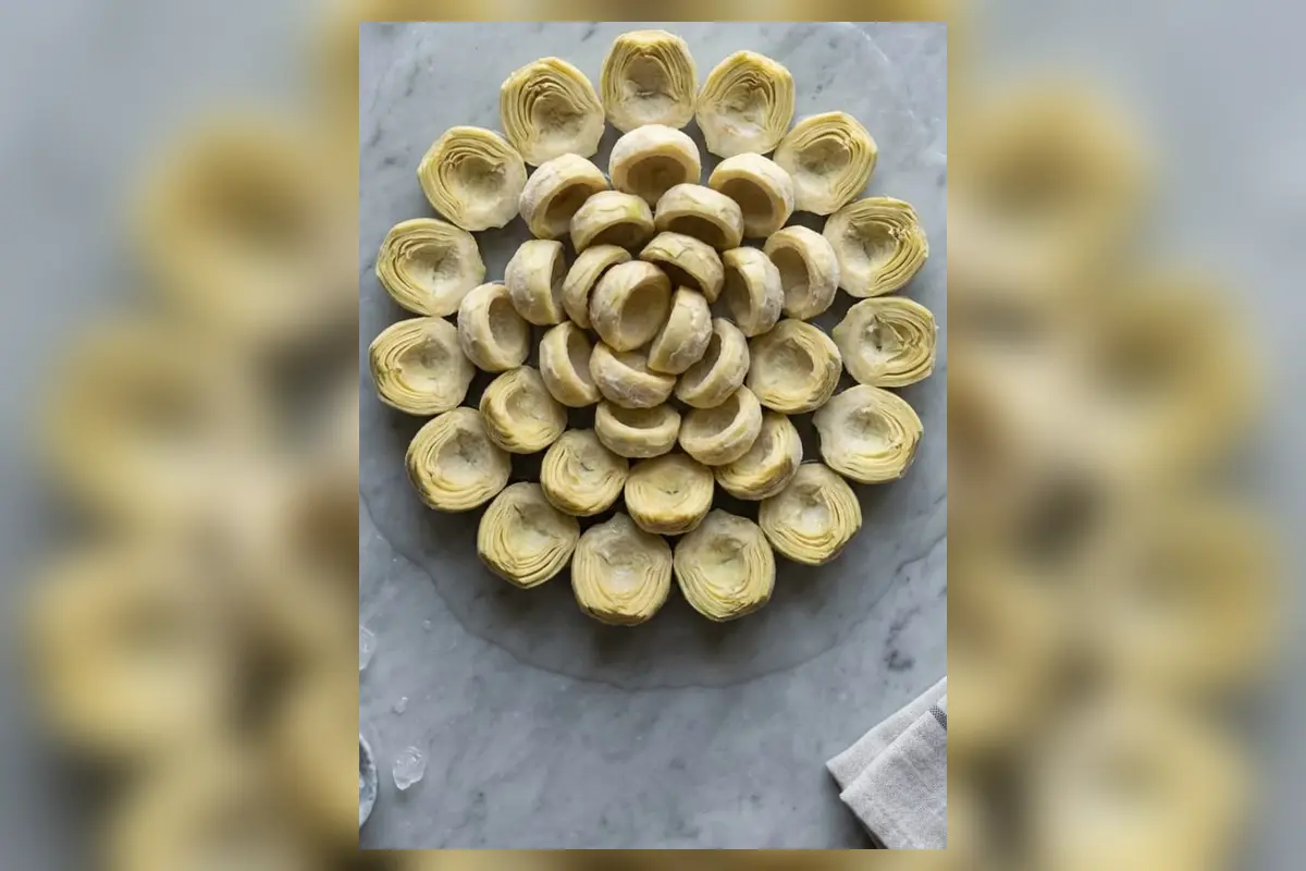 Frozen artichokes