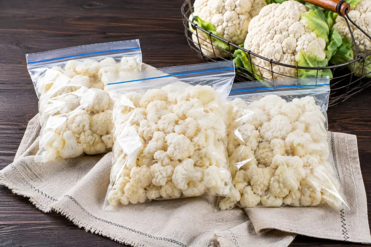 Frozen cauliflower